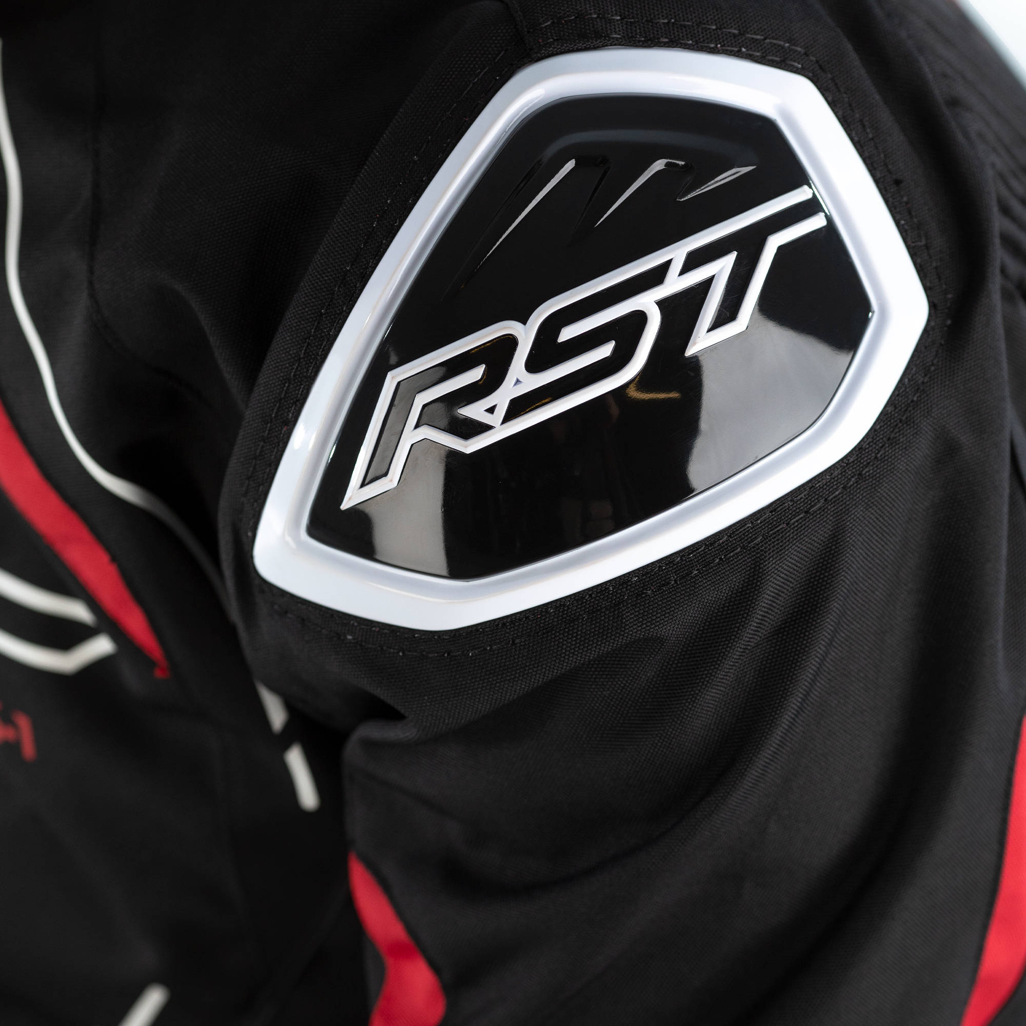 RST S1 CE Mens Textile Jacket - Red