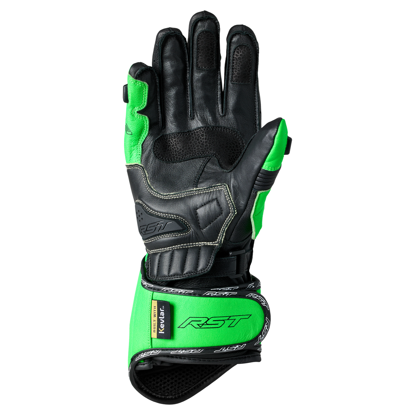 RST Tractech Evo 4 CE Mens Glove - Neon Green / Black