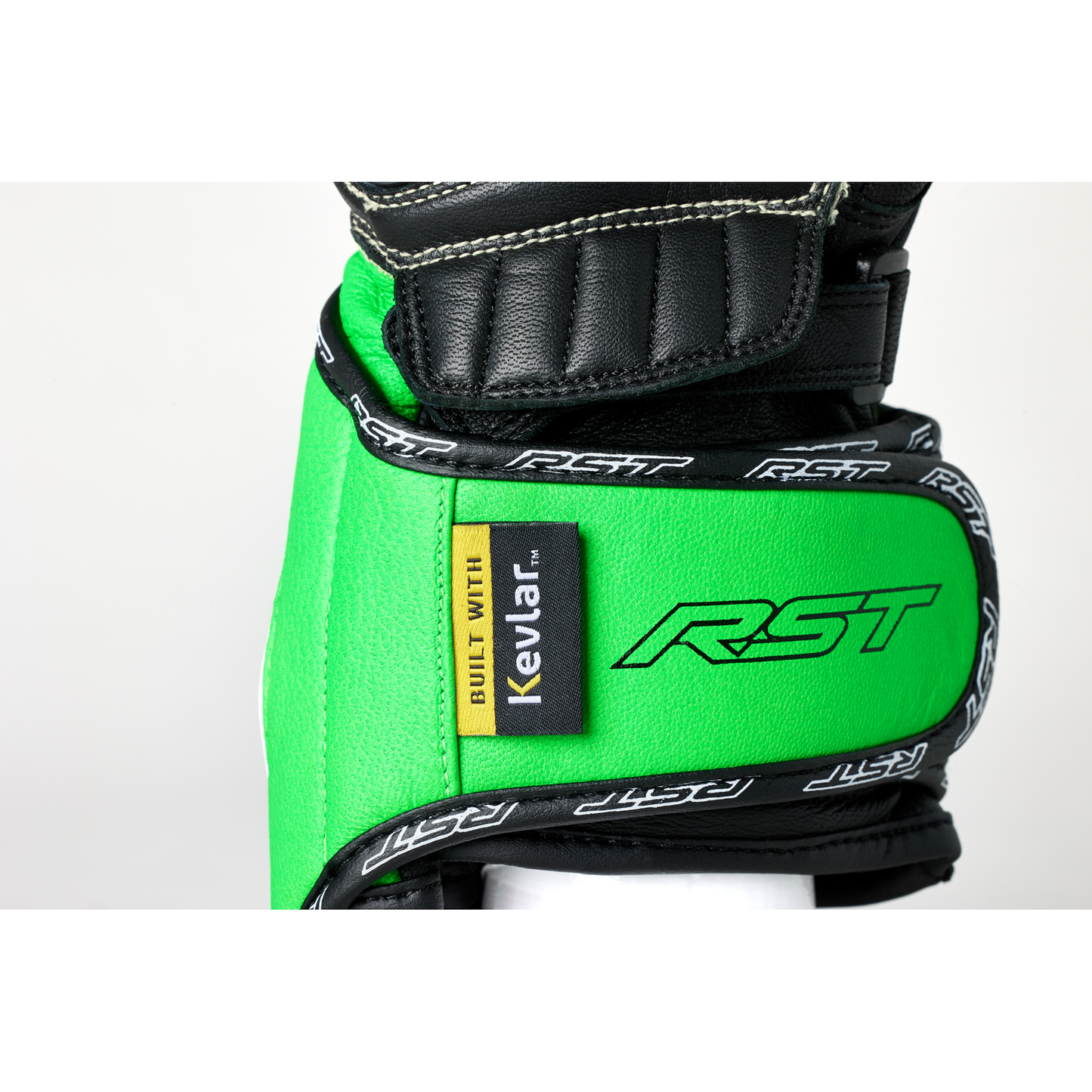 RST Tractech Evo 4 CE Mens Glove - Neon Green / Black