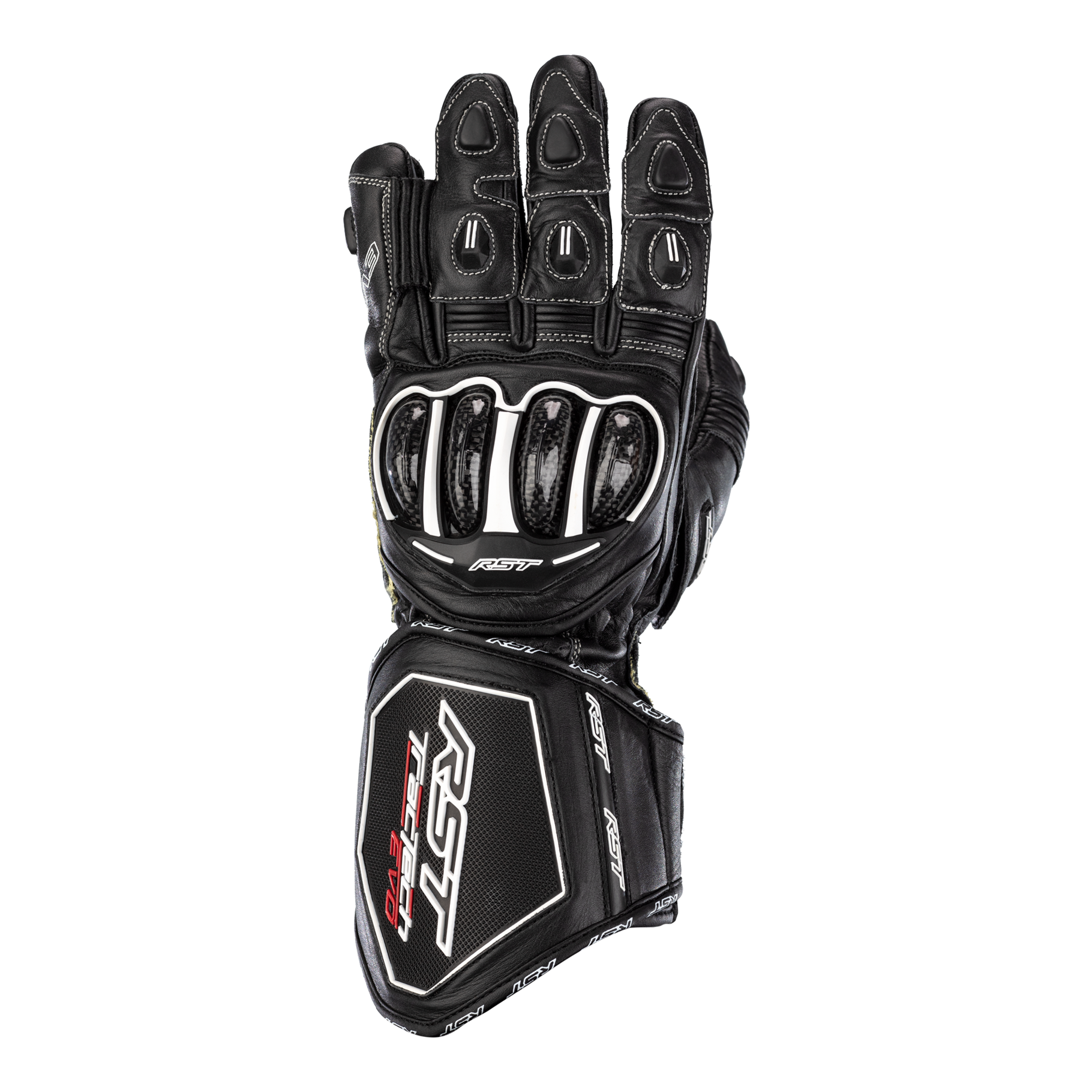 RST Tractech Evo 4 CE Mens Gloves - Black / Black / Black