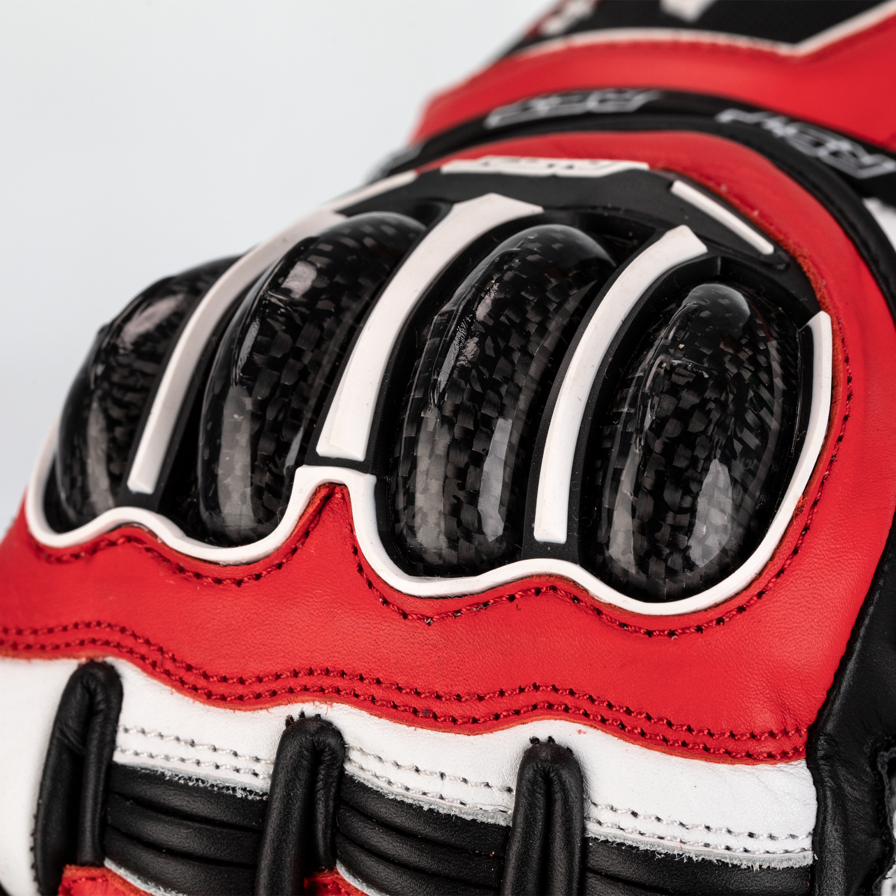 RST Tractech Evo 4 CE Mens Gloves - Red / White / Black