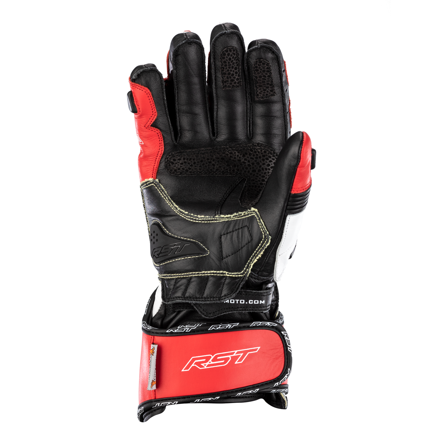RST Tractech Evo 4 CE Mens Gloves - Red / White / Black