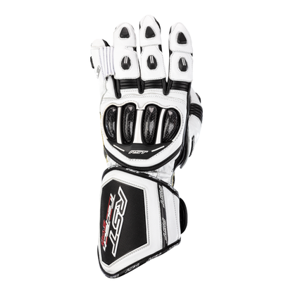 RST Tractech Evo 4 CE Mens Gloves - White / White / Black