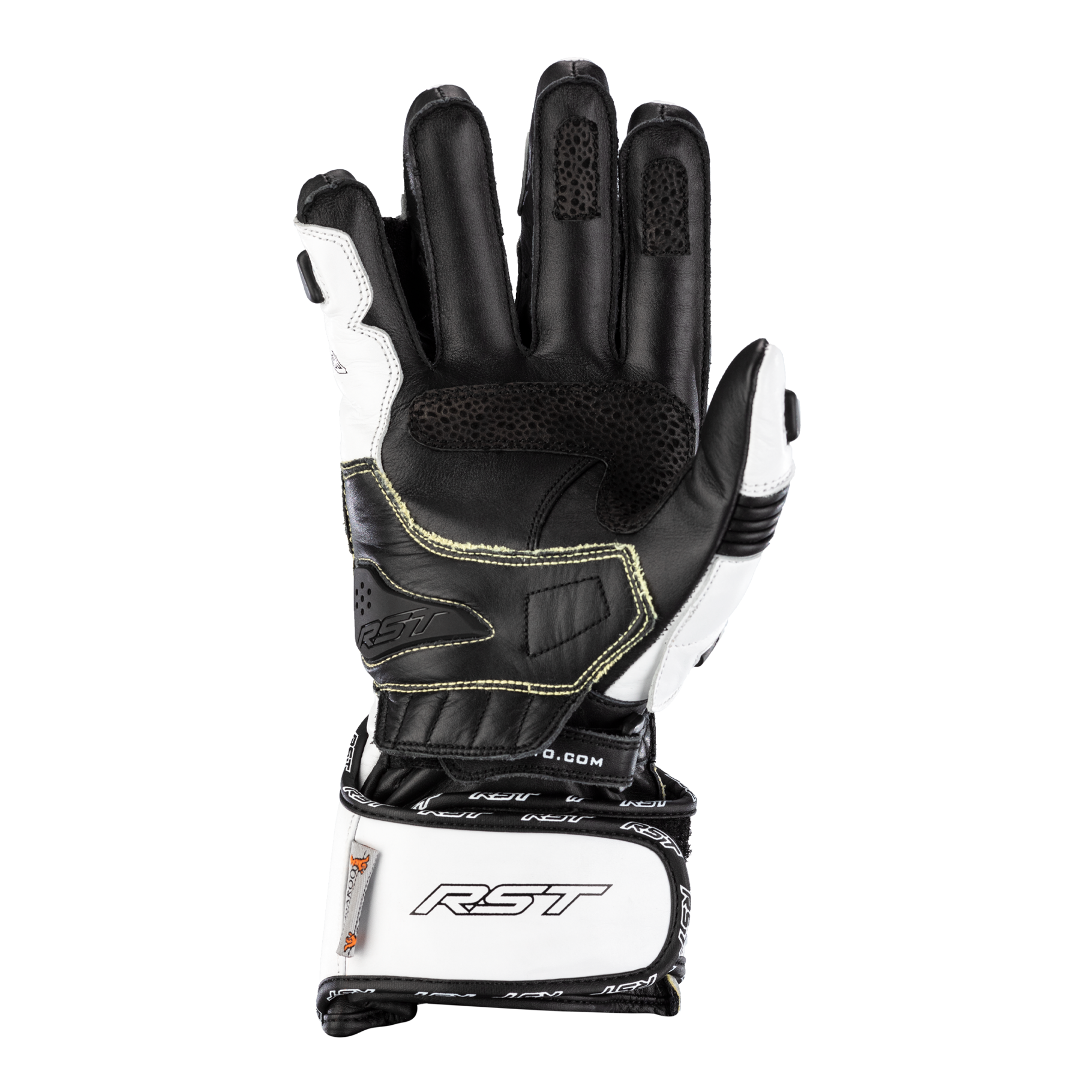 RST Tractech Evo 4 CE Mens Gloves - White / White / Black