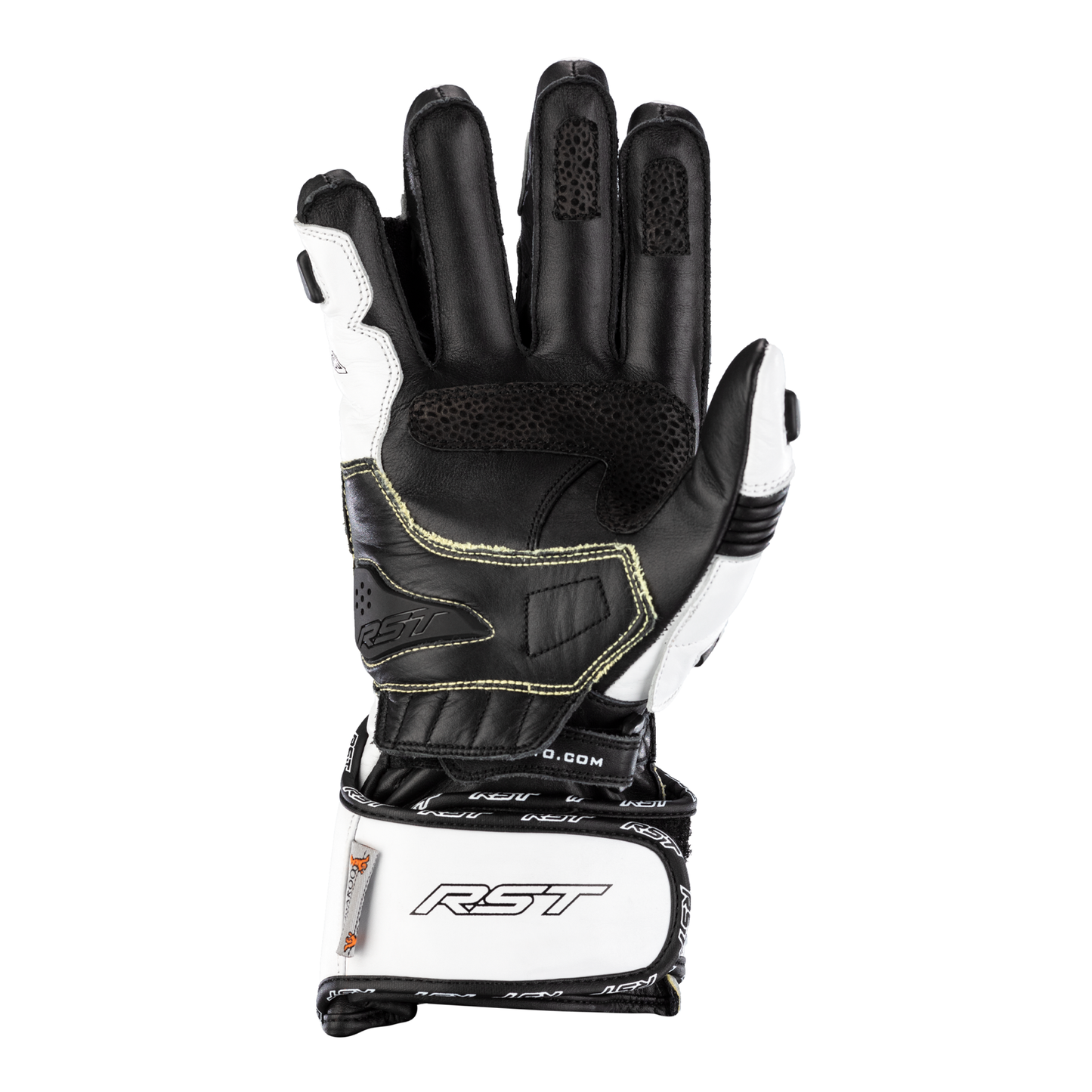 RST Tractech Evo 4 CE Mens Gloves - White / White / Black