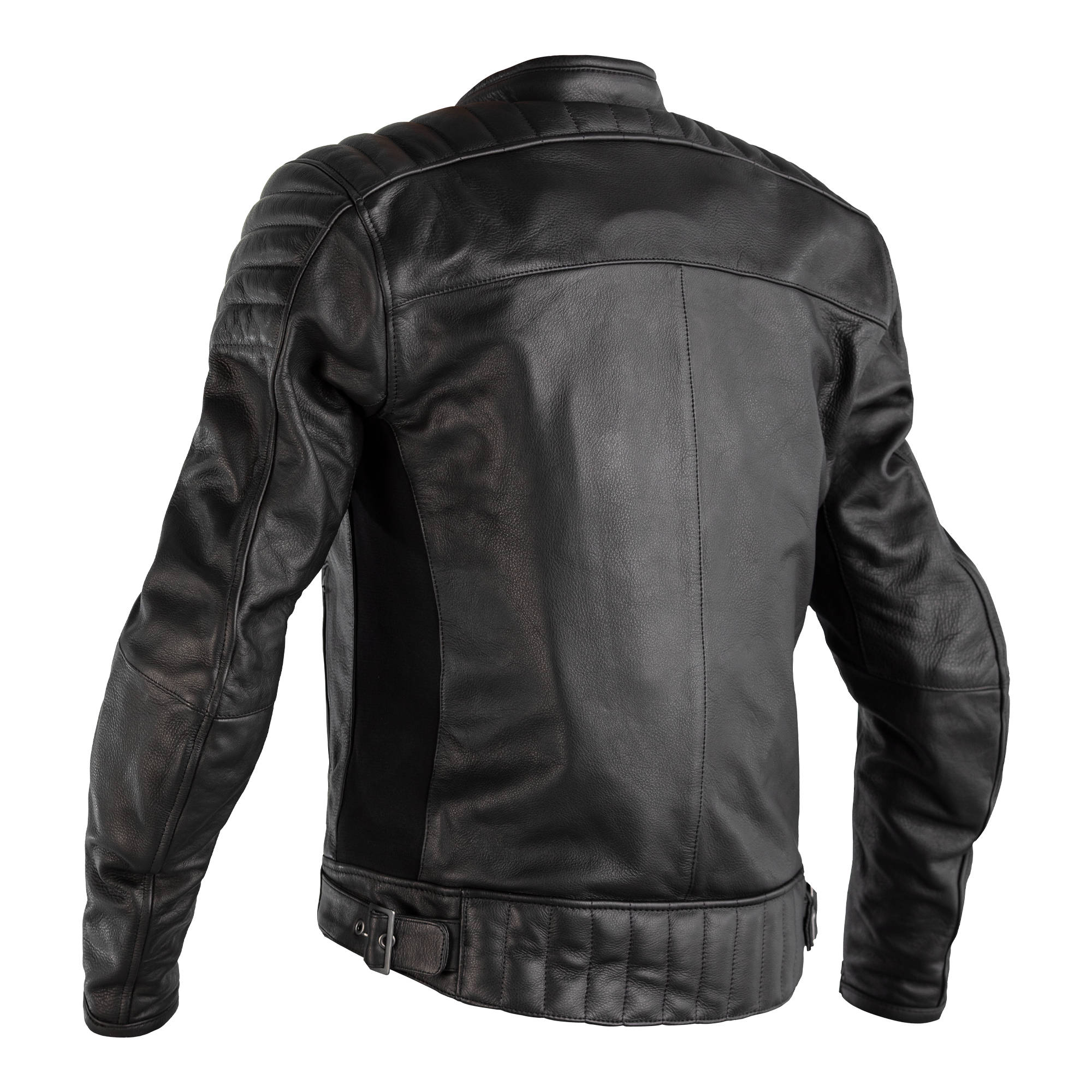 RST Fusion Airbag CE Mens Leather Jacket - Black