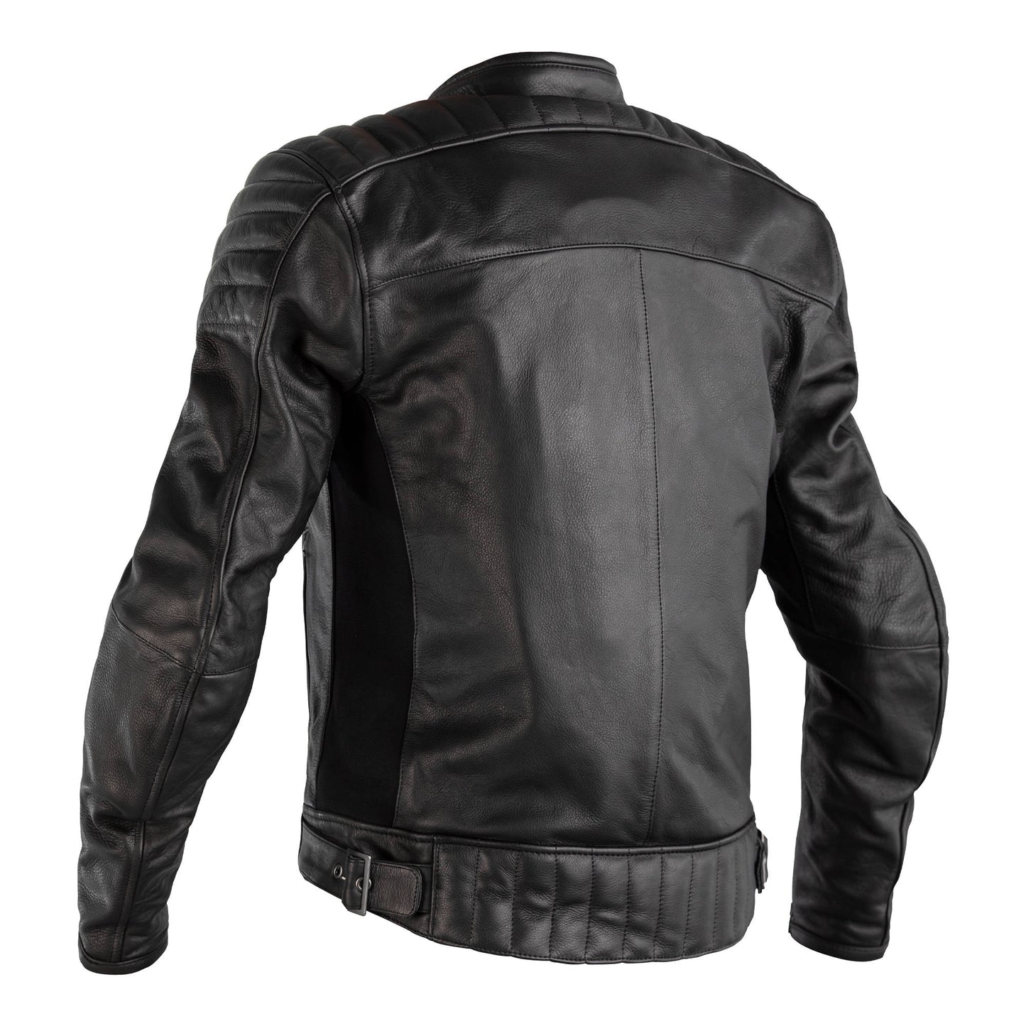 RST Fusion Airbag CE Mens Leather Jacket - Black