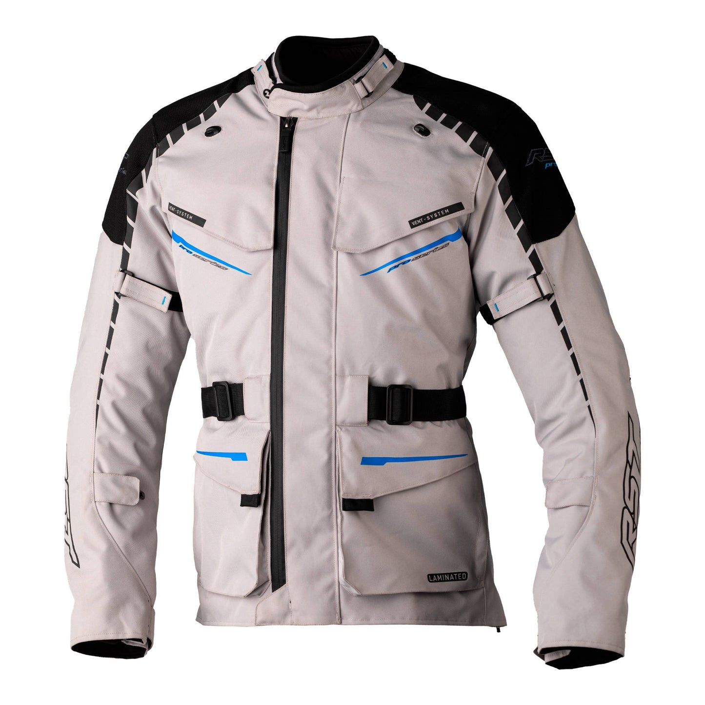 RST Pro Series Commander CE Mens Textile Jacket - Silver