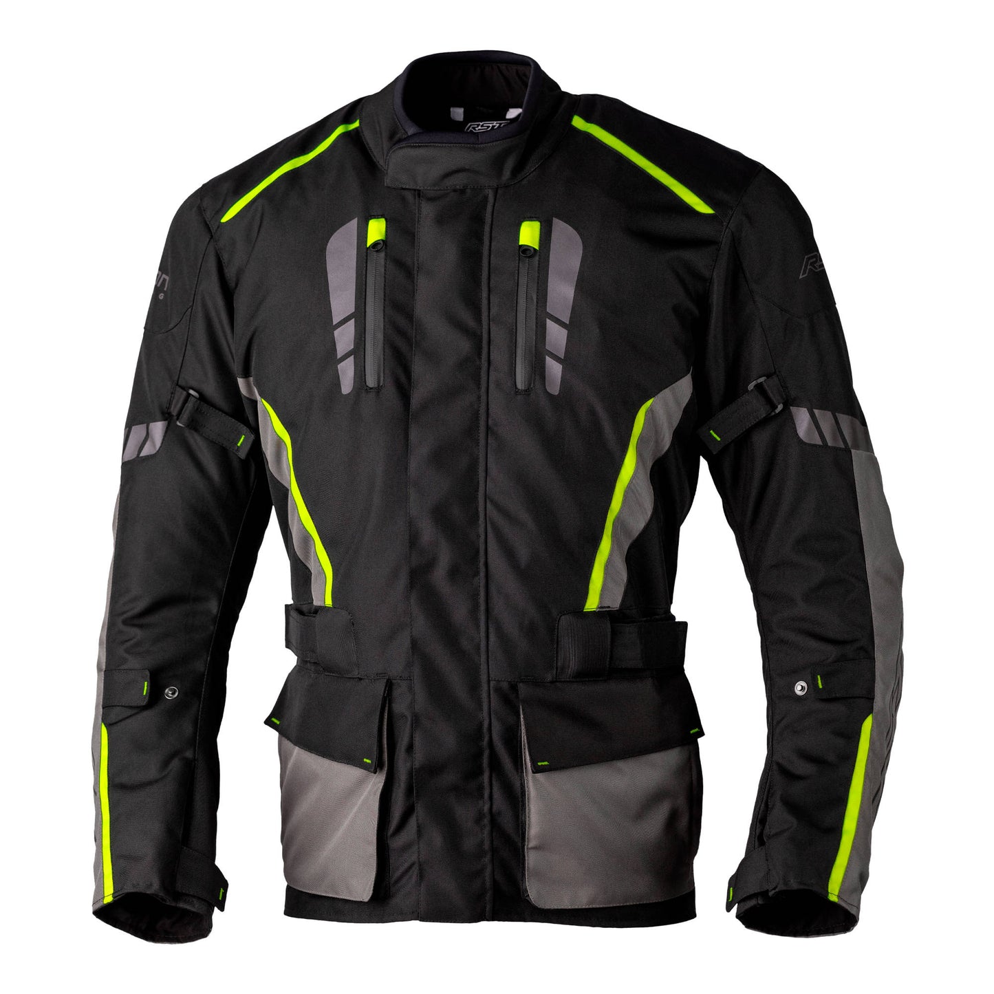 RST Axiom Plus Airbag CE Mens Textile Jacket - Fluo Yellow