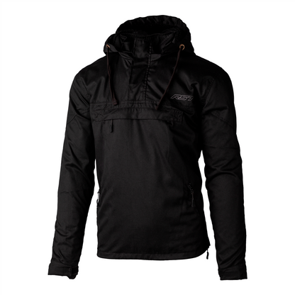 RST X KEVLARÃ‚® Loadout 1/4 zip CE Mens Textile Hooded Jacket - Black