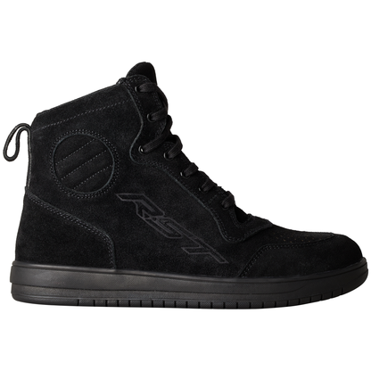 RST HiTop Moto Sneaker Mens CE Boot - Black Suede