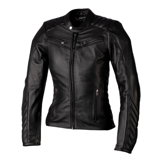 RST Roadster 3 CE Ladies Leather Jacket - Black