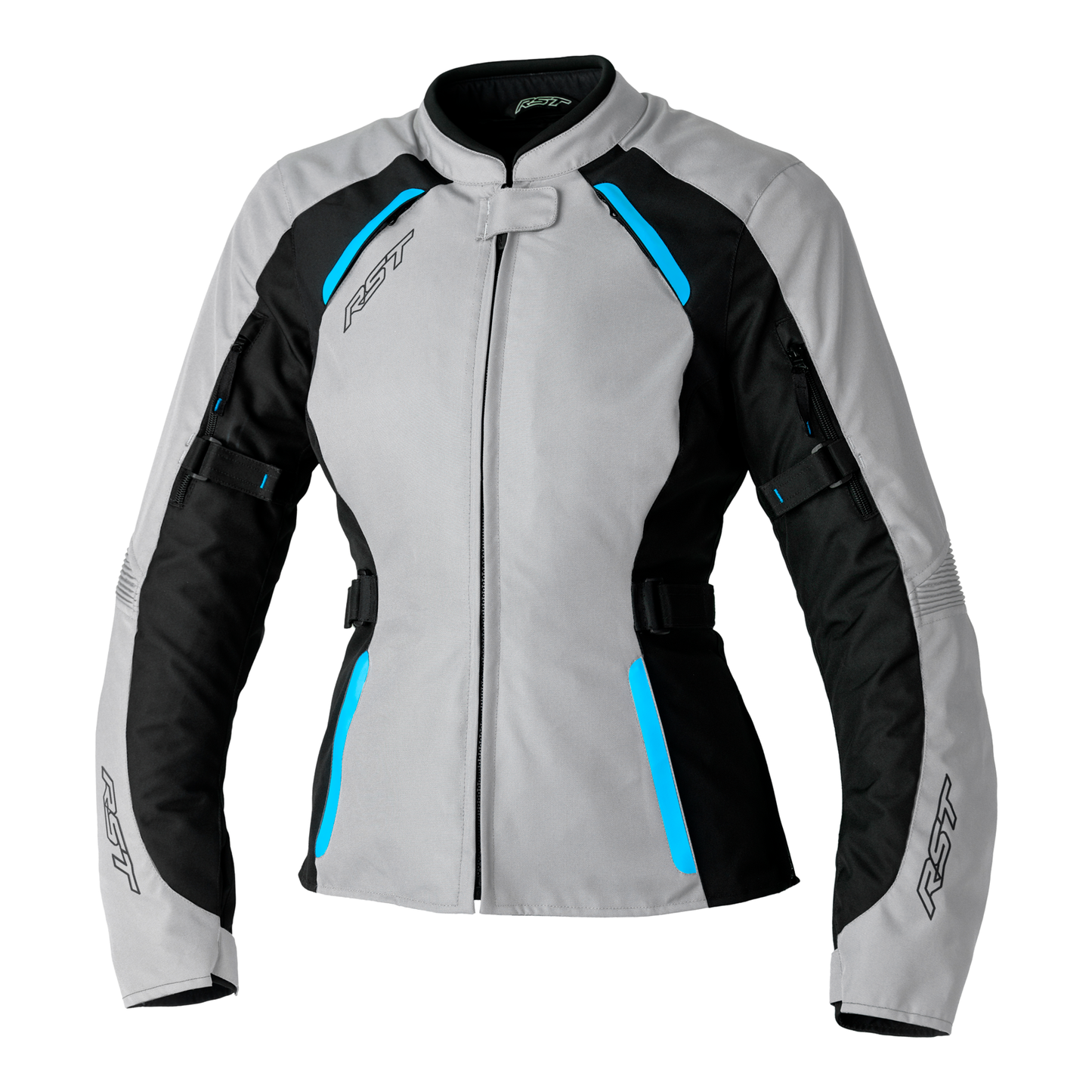 RST AVA CE Ladies Textile Jacket Silver / Black / Blue
