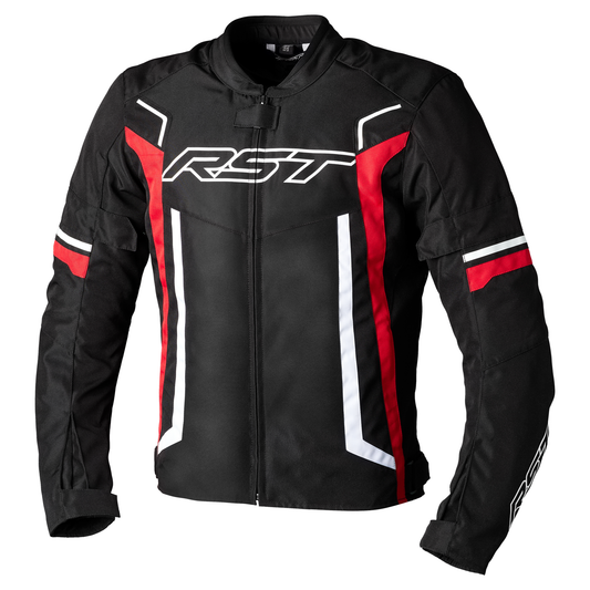 RST Pilot Evo CE Mens Textile Jacket - Black / Red