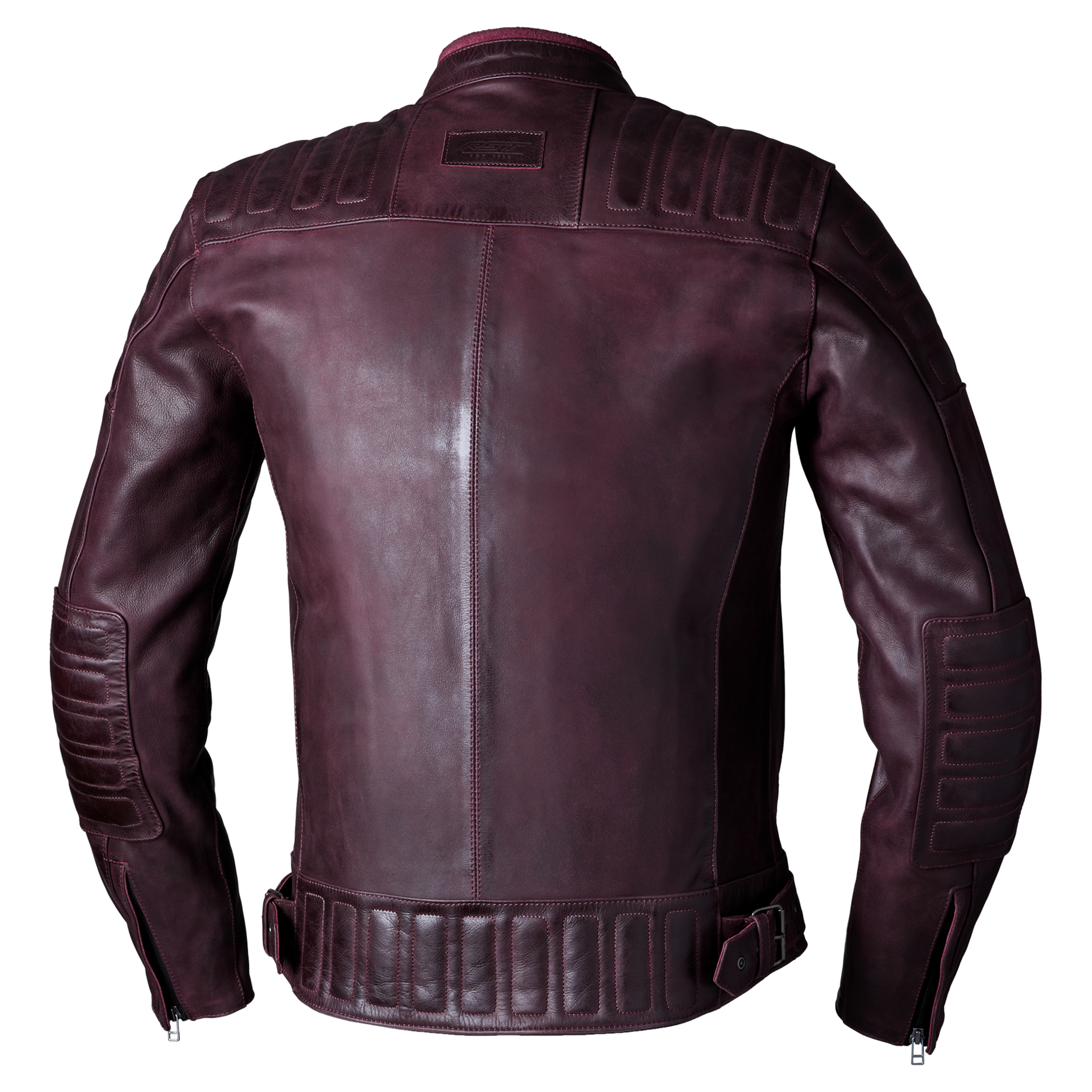 RST IOM TT Brandish 2 Men's Leather Jacket - Oxblood