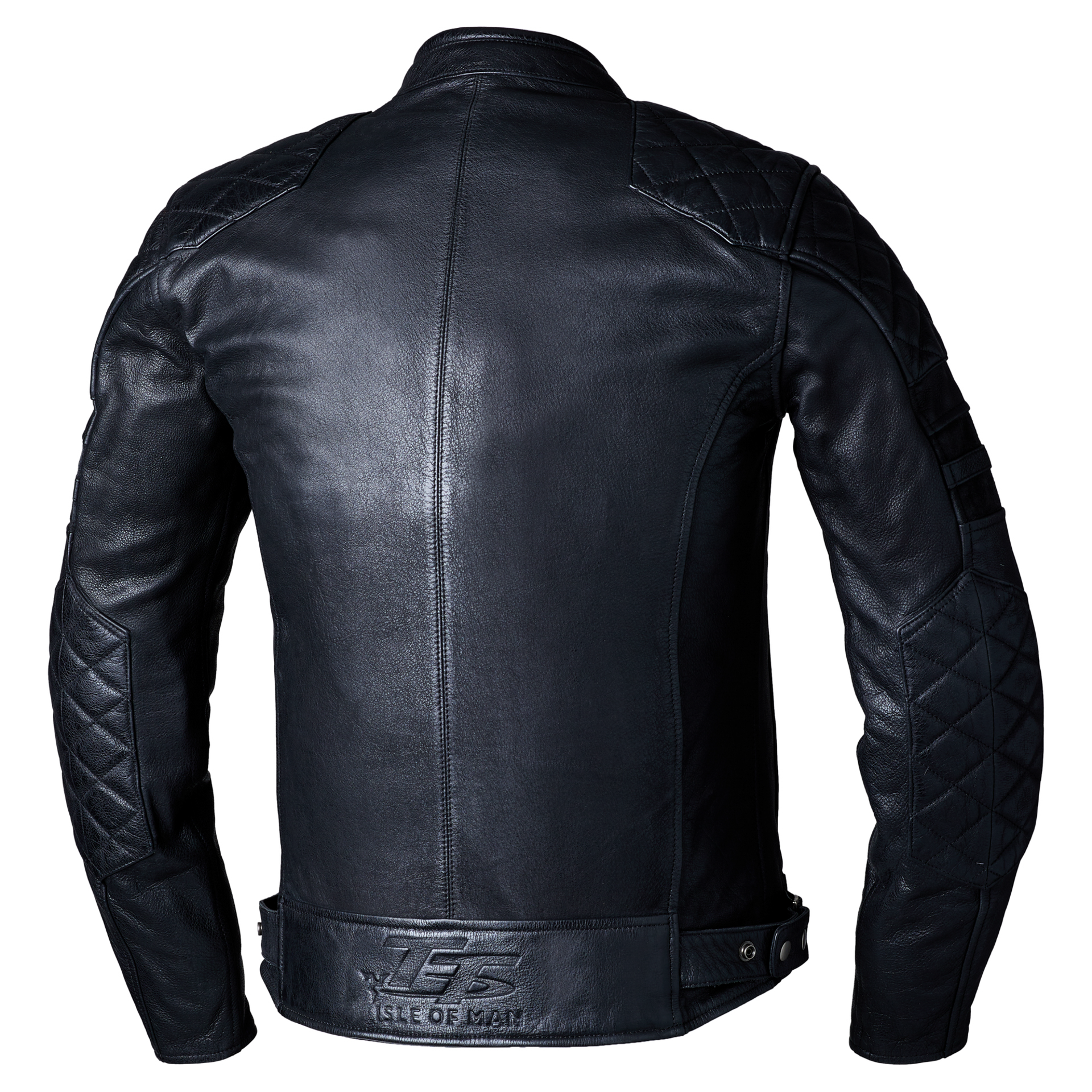 RST IOM TT Hillberry 2 CE Mens Leather Jacket - Black