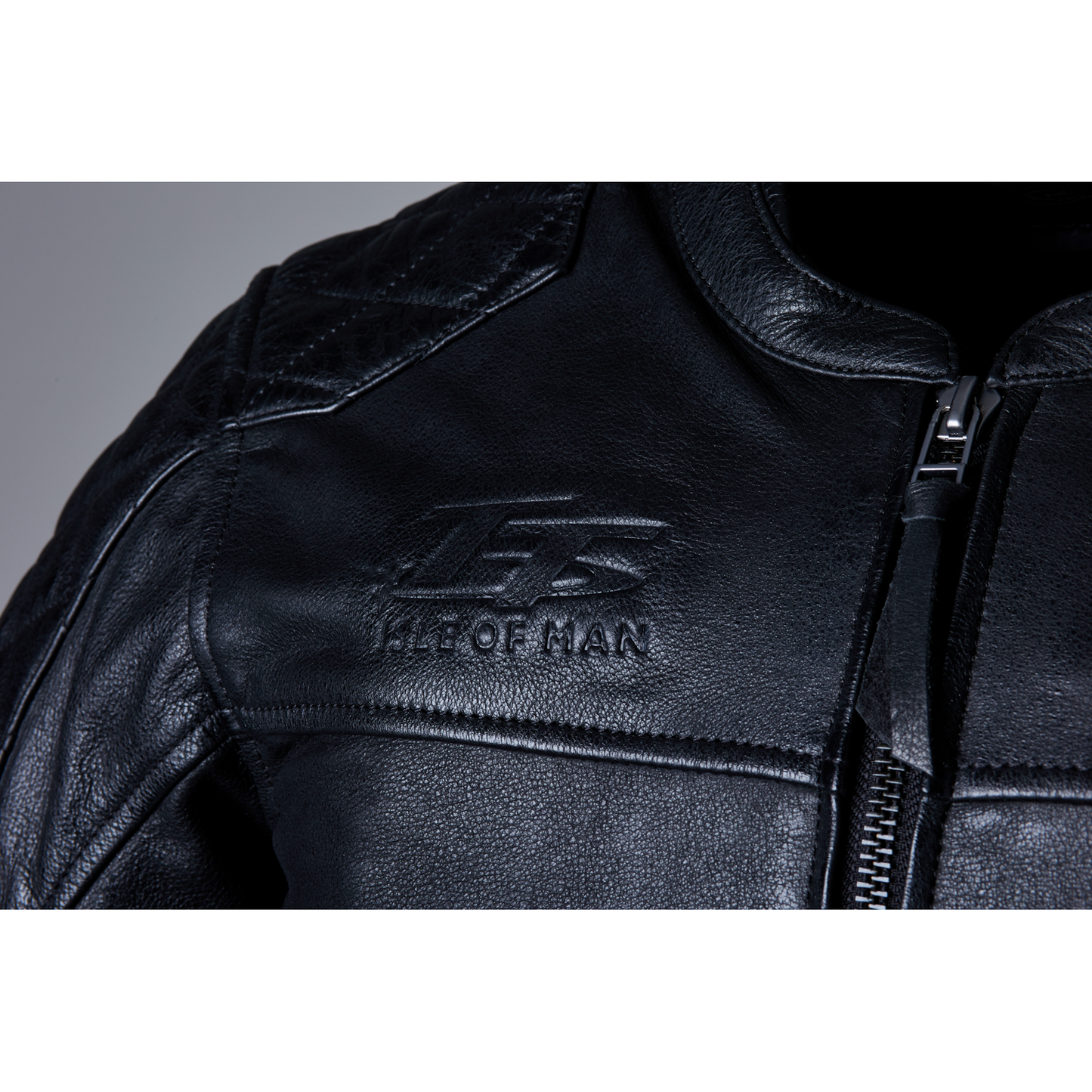 RST IOM TT Hillberry 2 CE Mens Leather Jacket - Black