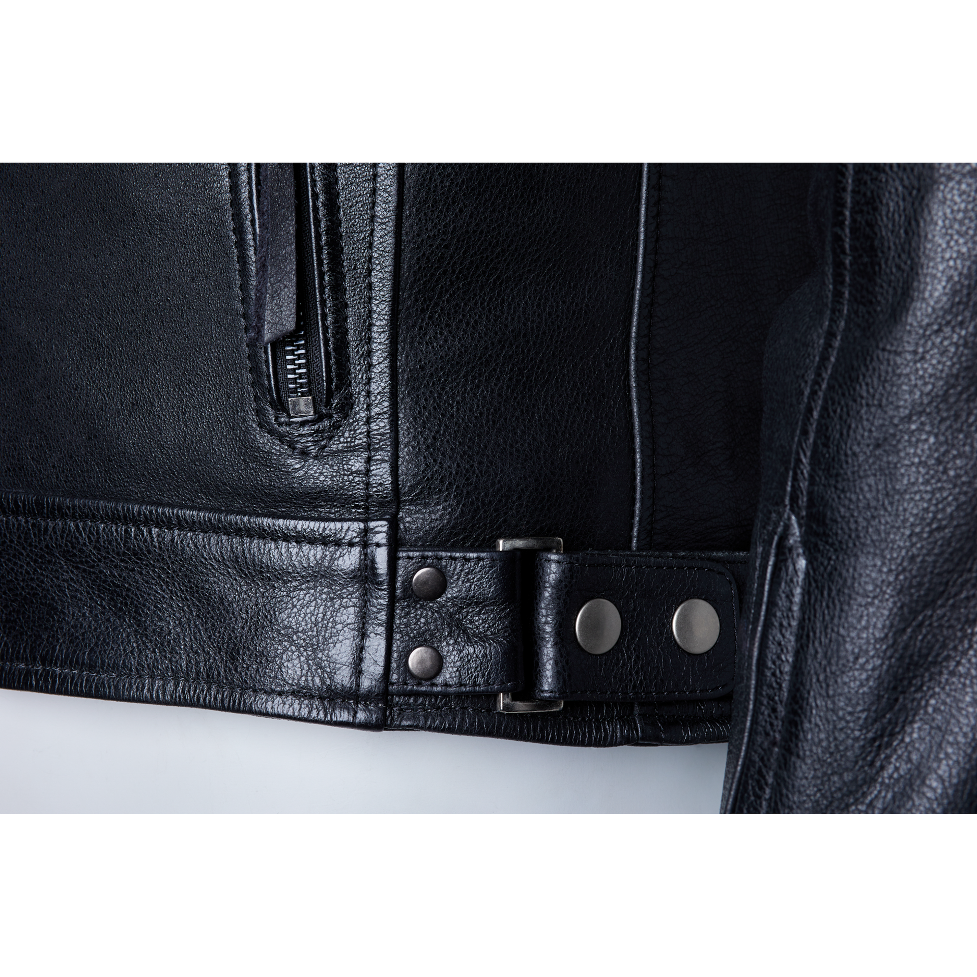 RST IOM TT Hillberry 2 CE Mens Leather Jacket - Black