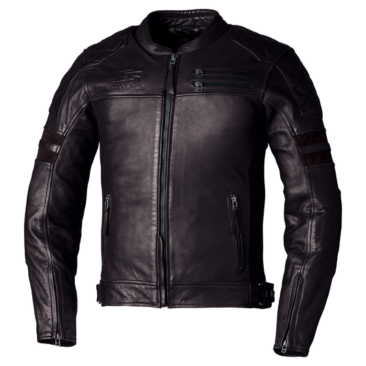 RST IOM TT Hillberry 2 CE Mens Leather Jacket - Brown