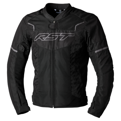 RST Pilot Evo Air CE Mens Textile Jacket - Black / Black