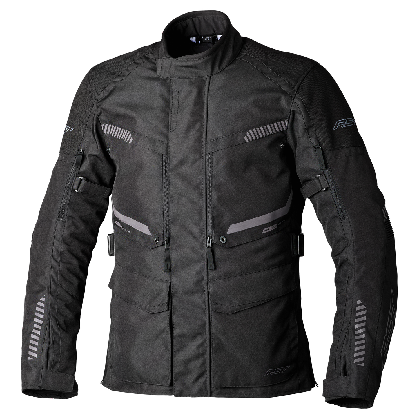 RST Maverick Evo CE Mens Textile Jacket - Black / Black