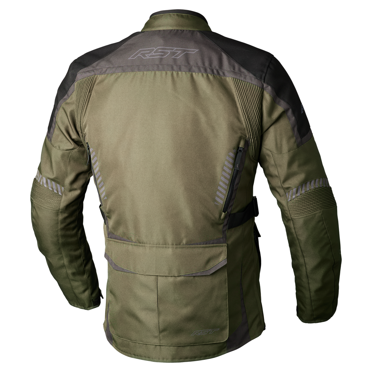 Maverick Evo CE Men's Textile Jacket - Khaki / Grey