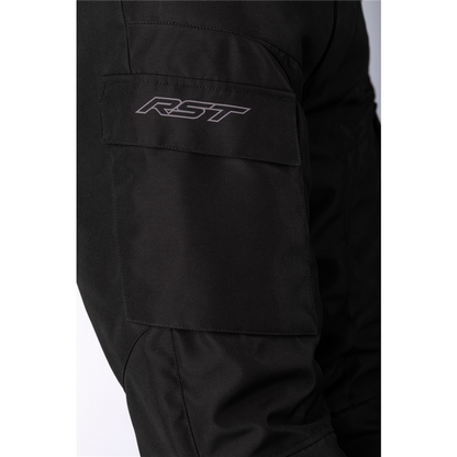 RST Alpha 5 RL CE Mens Textile Jeans - Black / Black