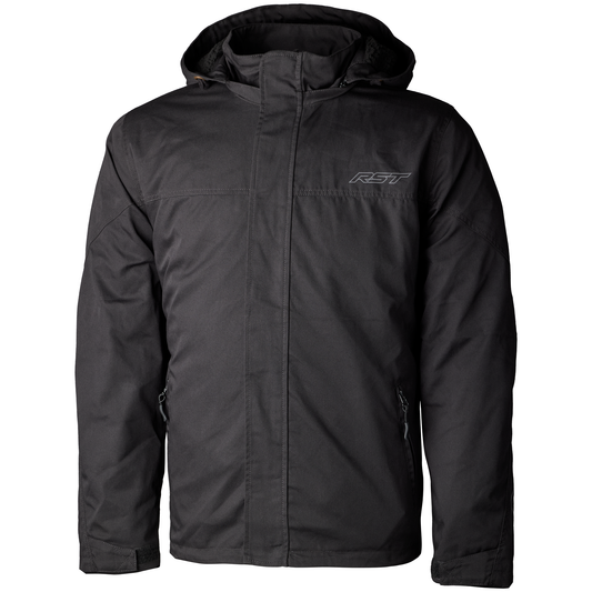 RST Loadout Full Zip CE Mens Textile Hood - Black