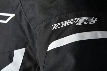RST Tractech Evo 5 CE Mens Textile Jacket - Black / White / Black