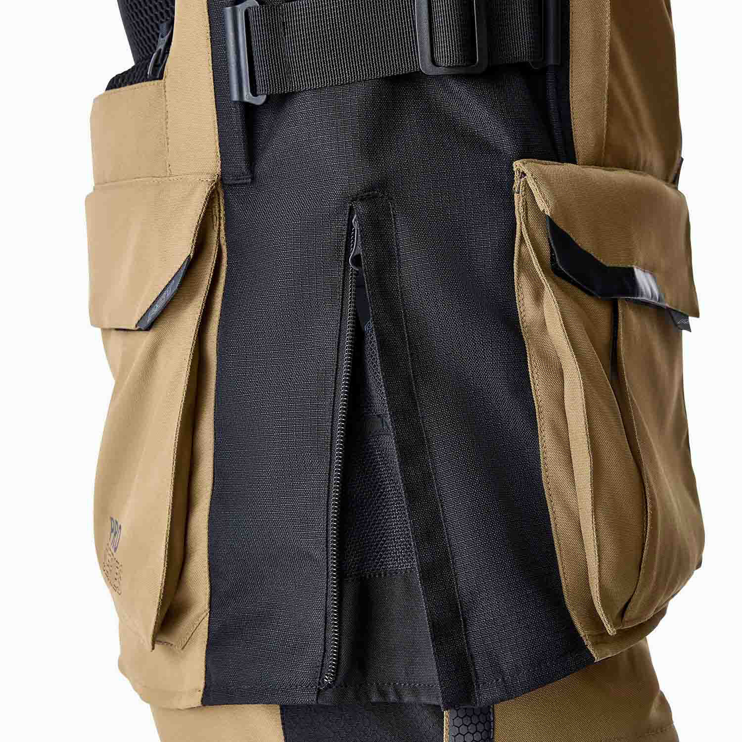 RST Pro Series Adventure D3O Textile Jacket - Sand / Black