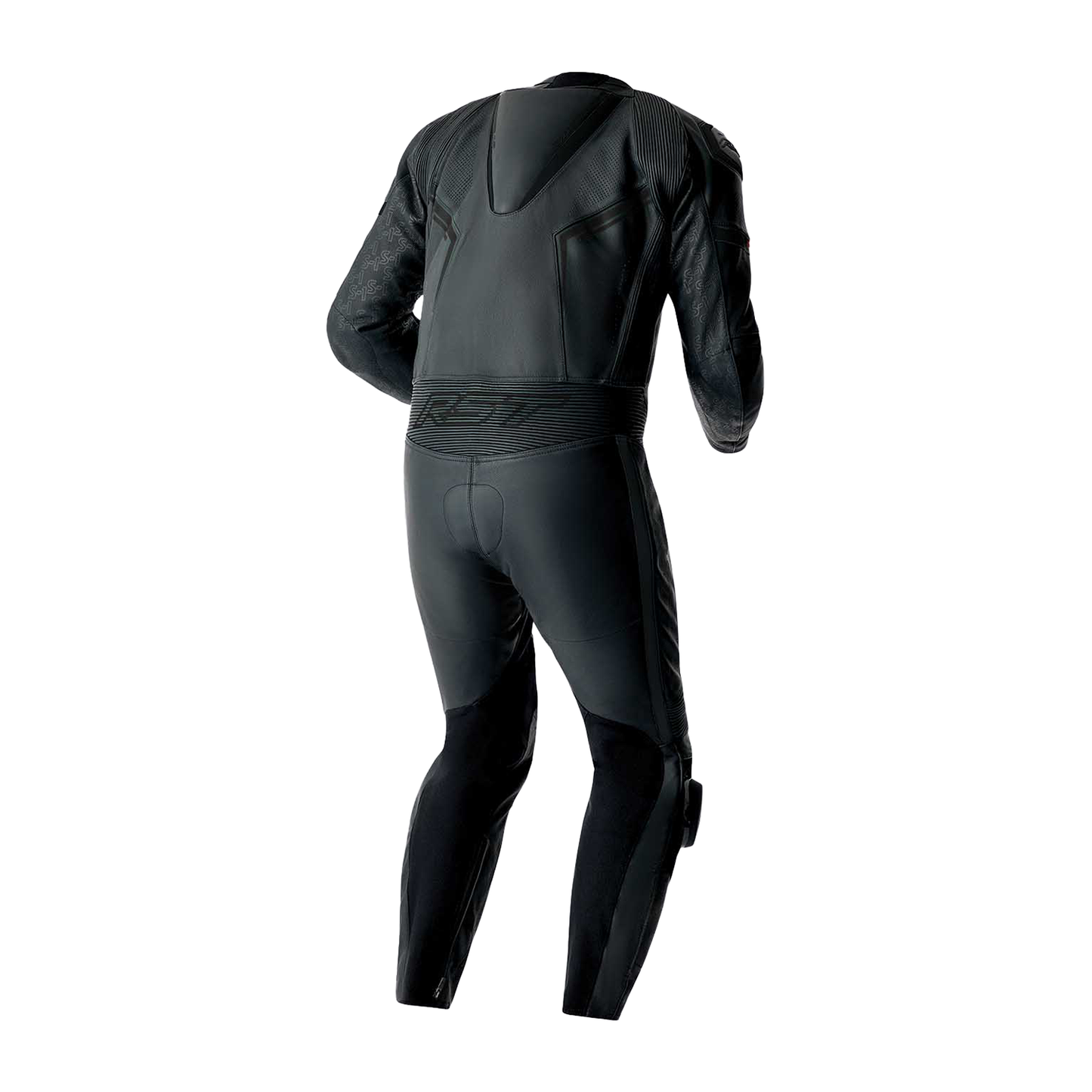 RST S1 D3O Leather Suit - Black / Black / Black