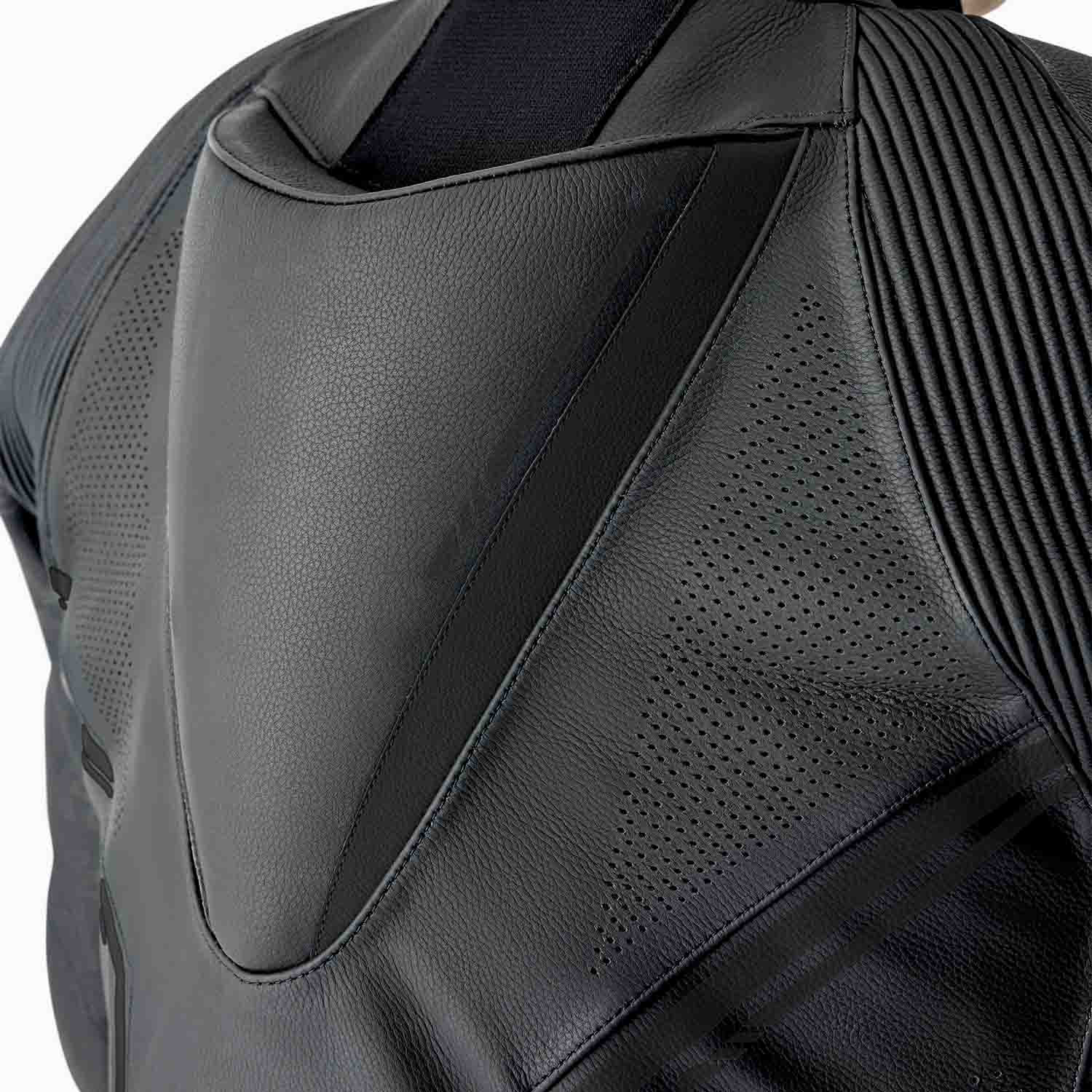 RST S1 D3O Leather Suit - Black / Black / Black