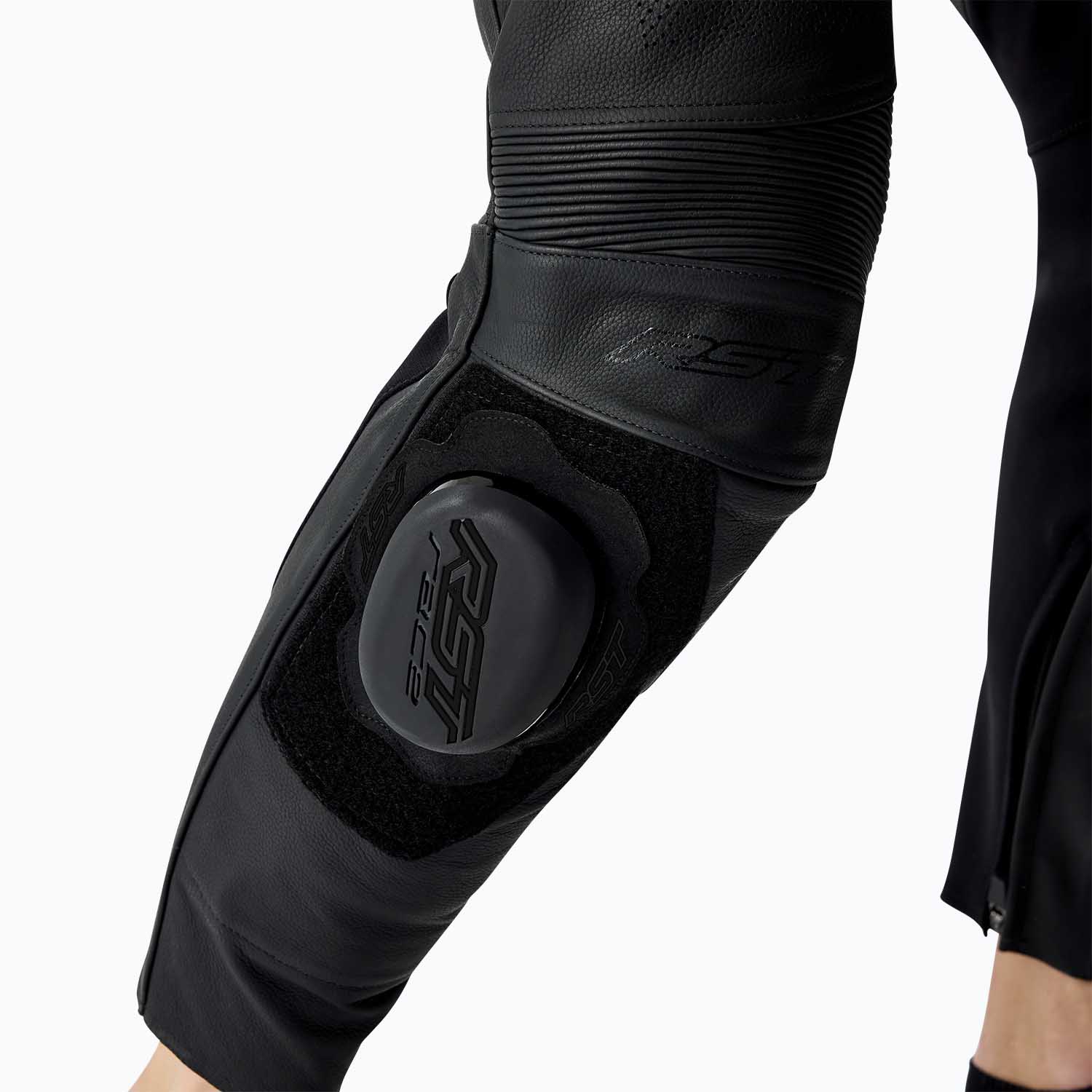 RST S1 D3O Leather Pants - Black / Black / Black