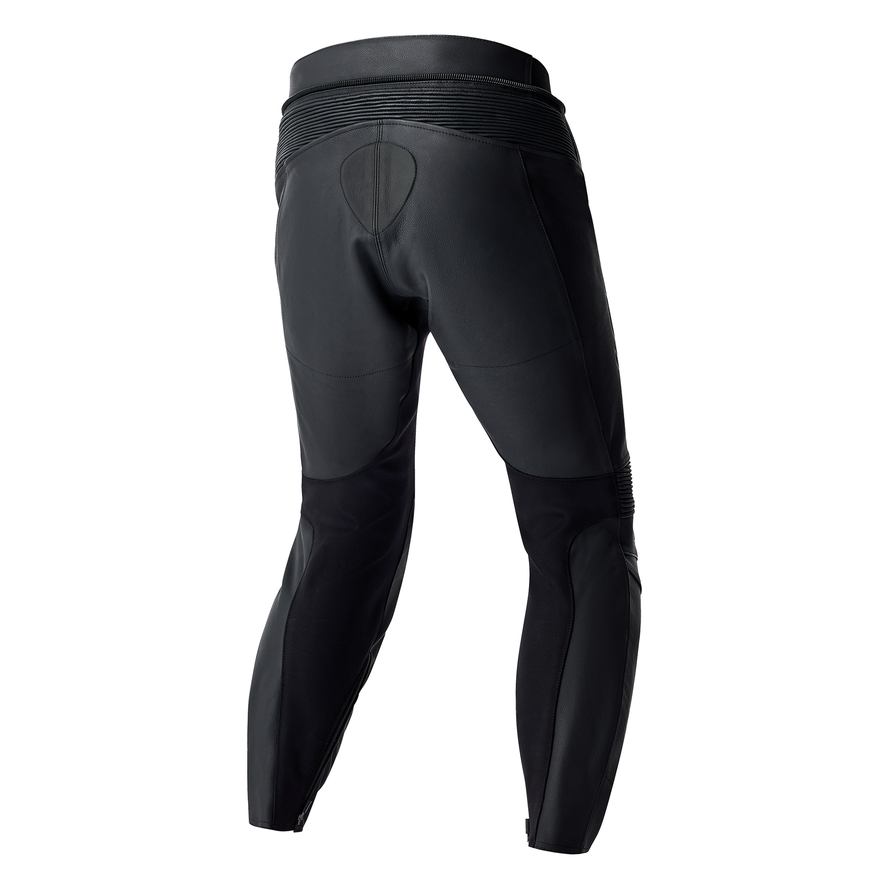 RST T2 D3O Leather Pants - Black / Black / Black