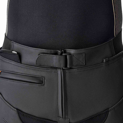 RST T2 D3O Leather Pants - Black / Black / Black
