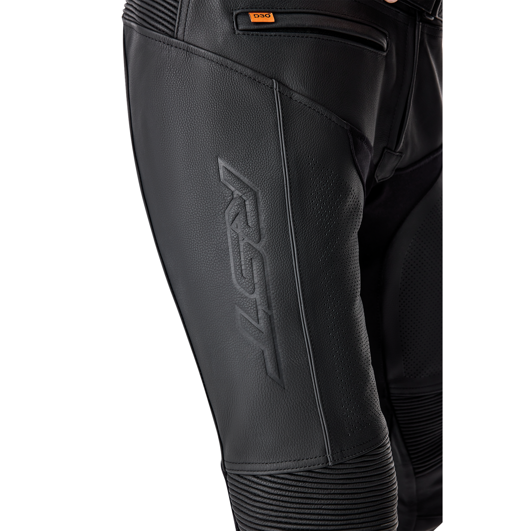 RST T2 D3O Leather Pants SL - Black