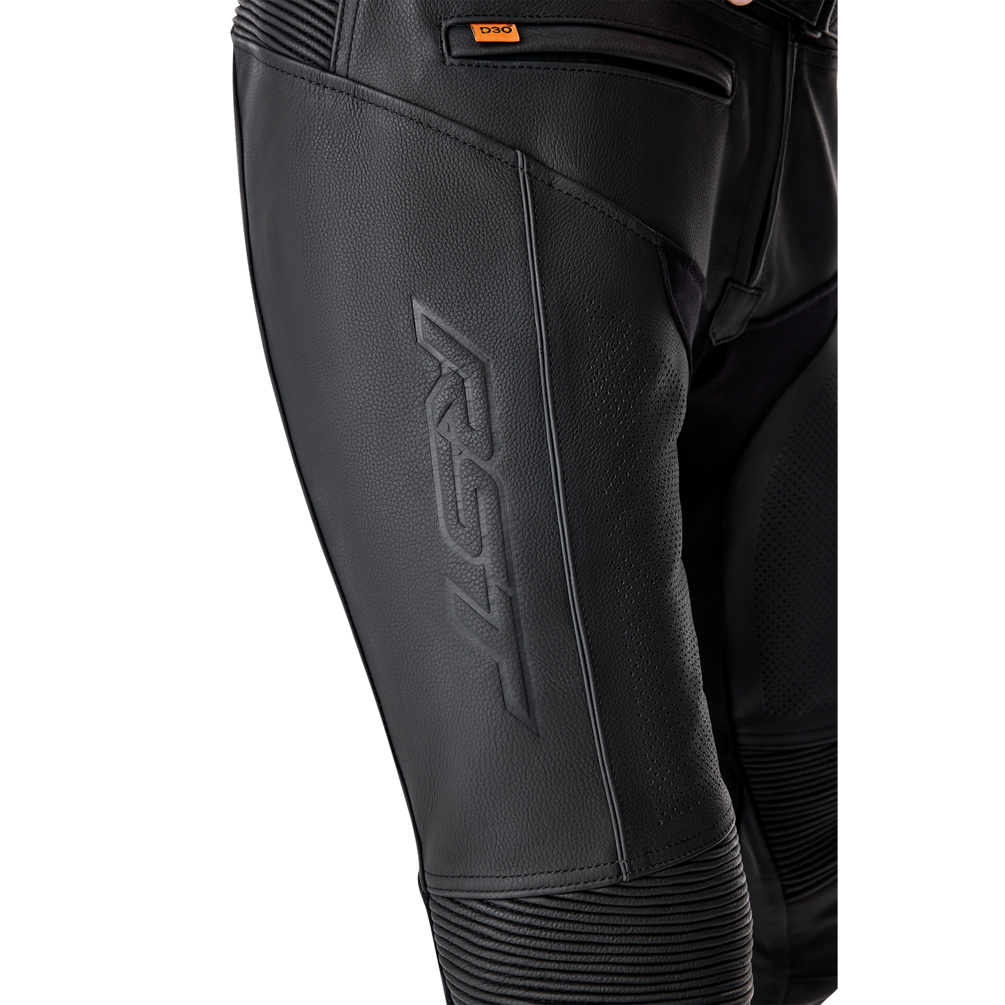 RST T2 D3O Leather Pants SL - Black