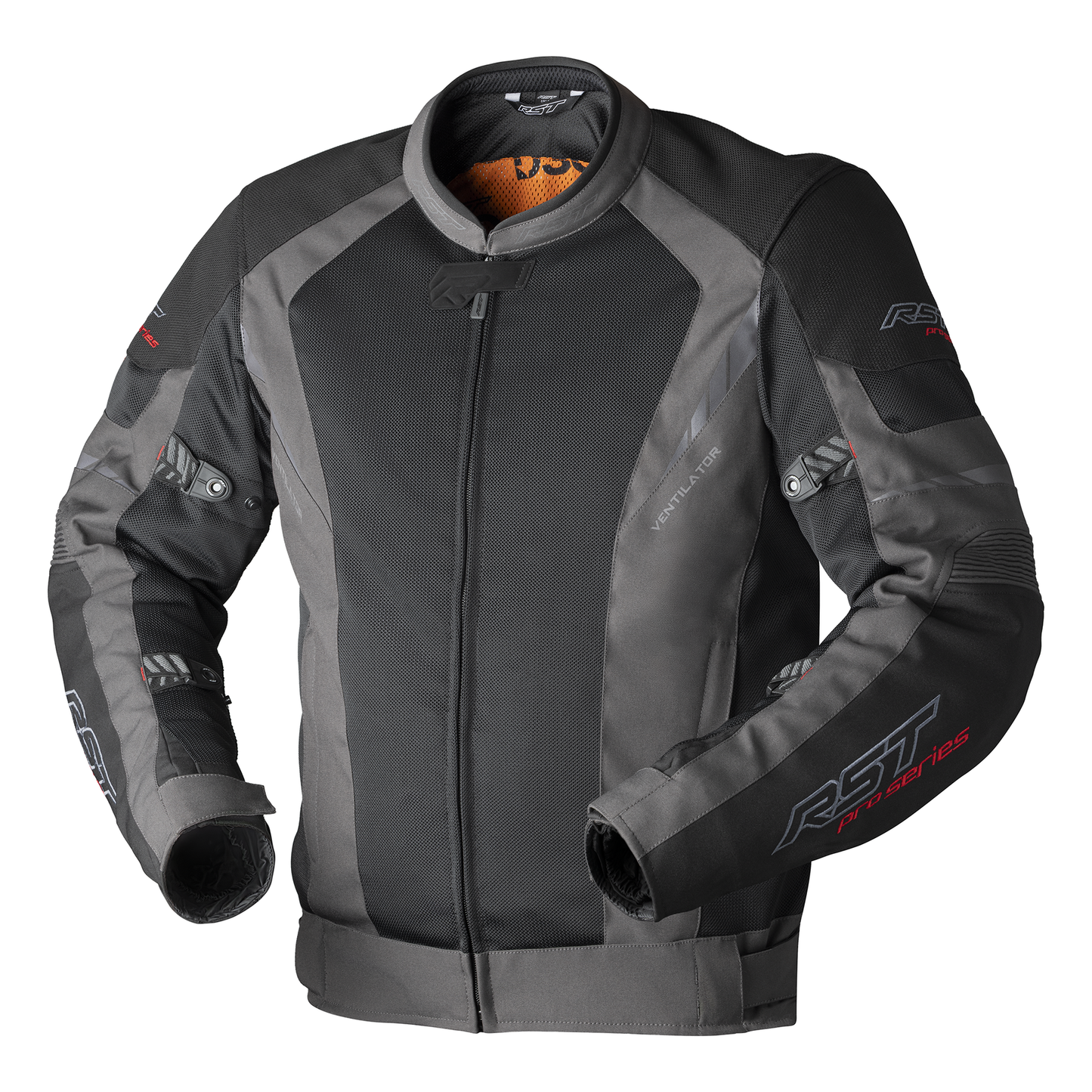RST Pro Series Ventilator D3O Textile Jacket - Black / Grey