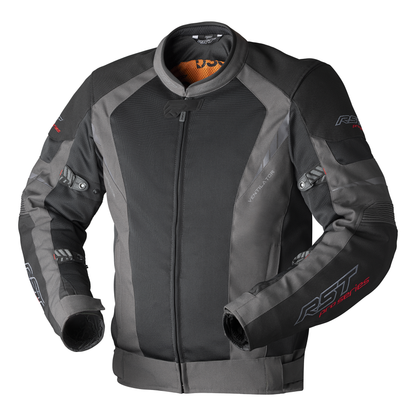 RST Pro Series Ventilator D3O Textile Jacket - Black / Grey