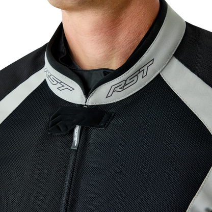 RST Pro Series Ventilator D3O Textile Jacket - Black / Silver