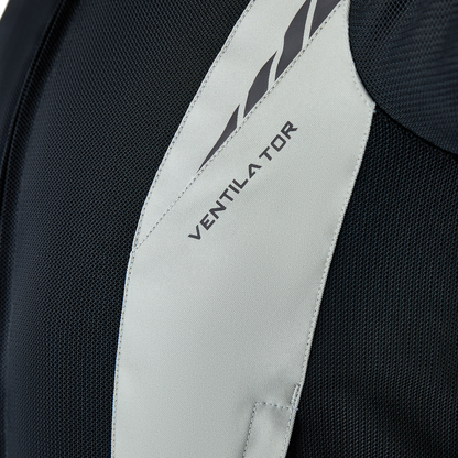 RST Pro Series Ventilator D3O Textile Jacket - Black / Silver