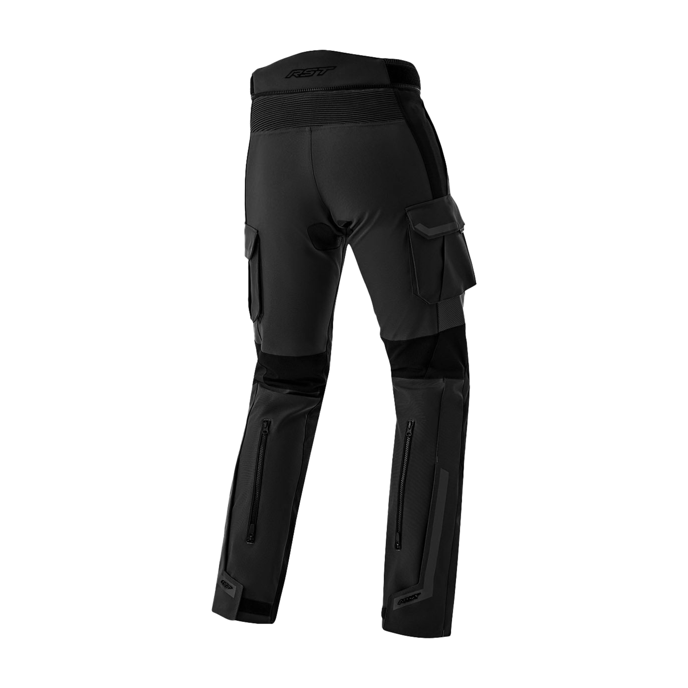RST Pro Series Adventure D3O Textile Pants - Black / Black