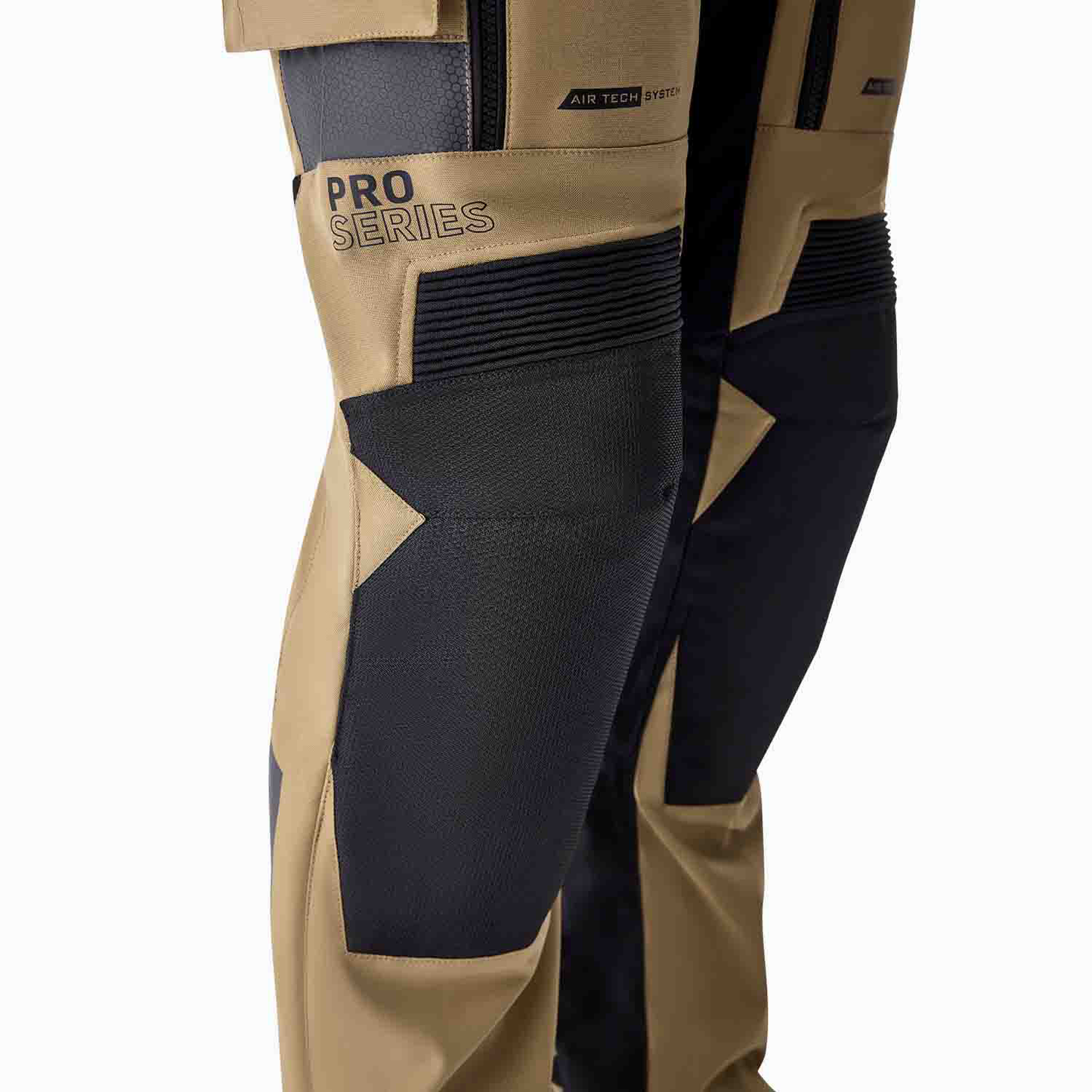 RST Pro Series Adventure D3O Textile Pants - Sand / Black