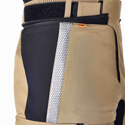 RST Pro Series Adventure D3O Textile Pants - Sand / Black
