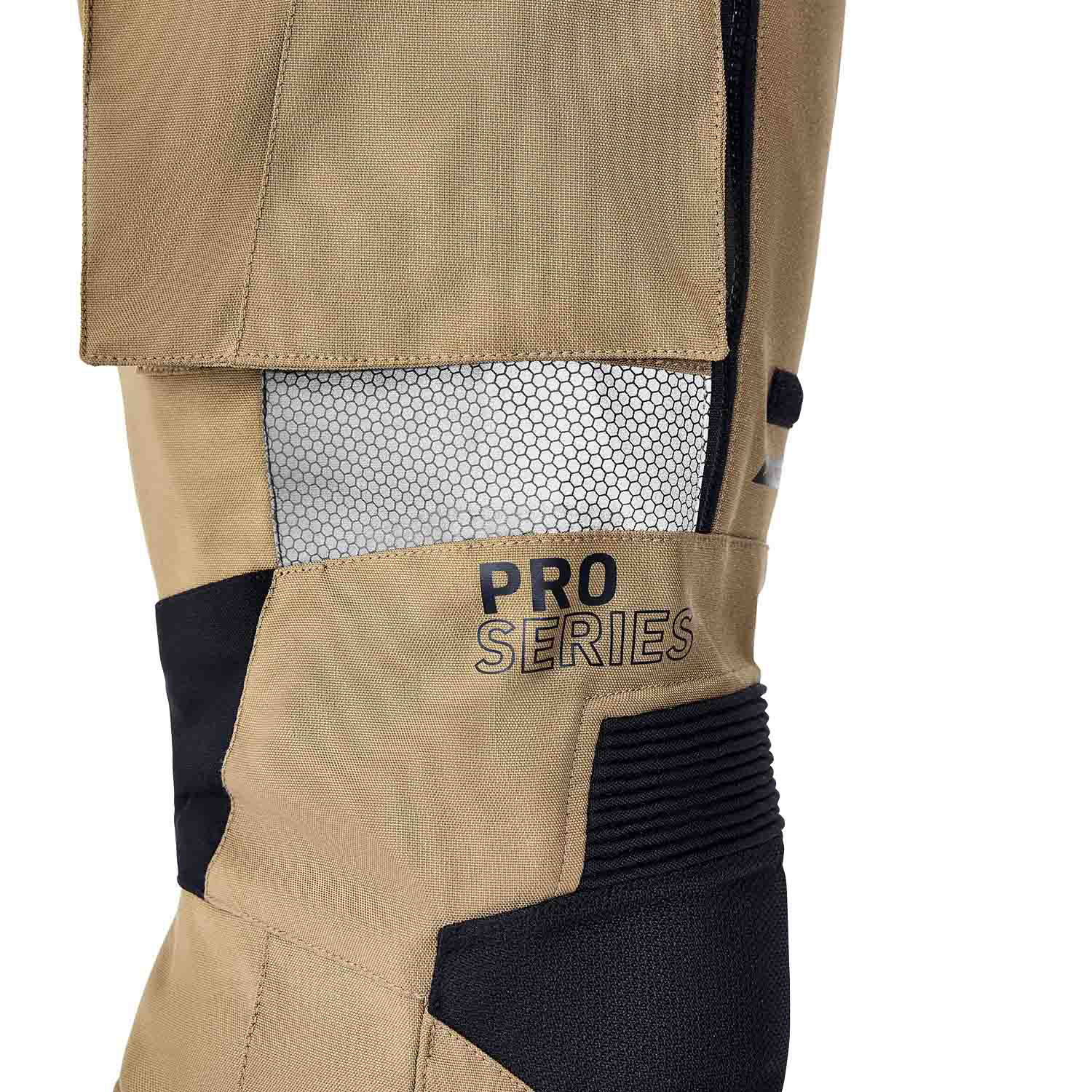 RST Pro Series Adventure D3O Textile Pants - Sand / Black