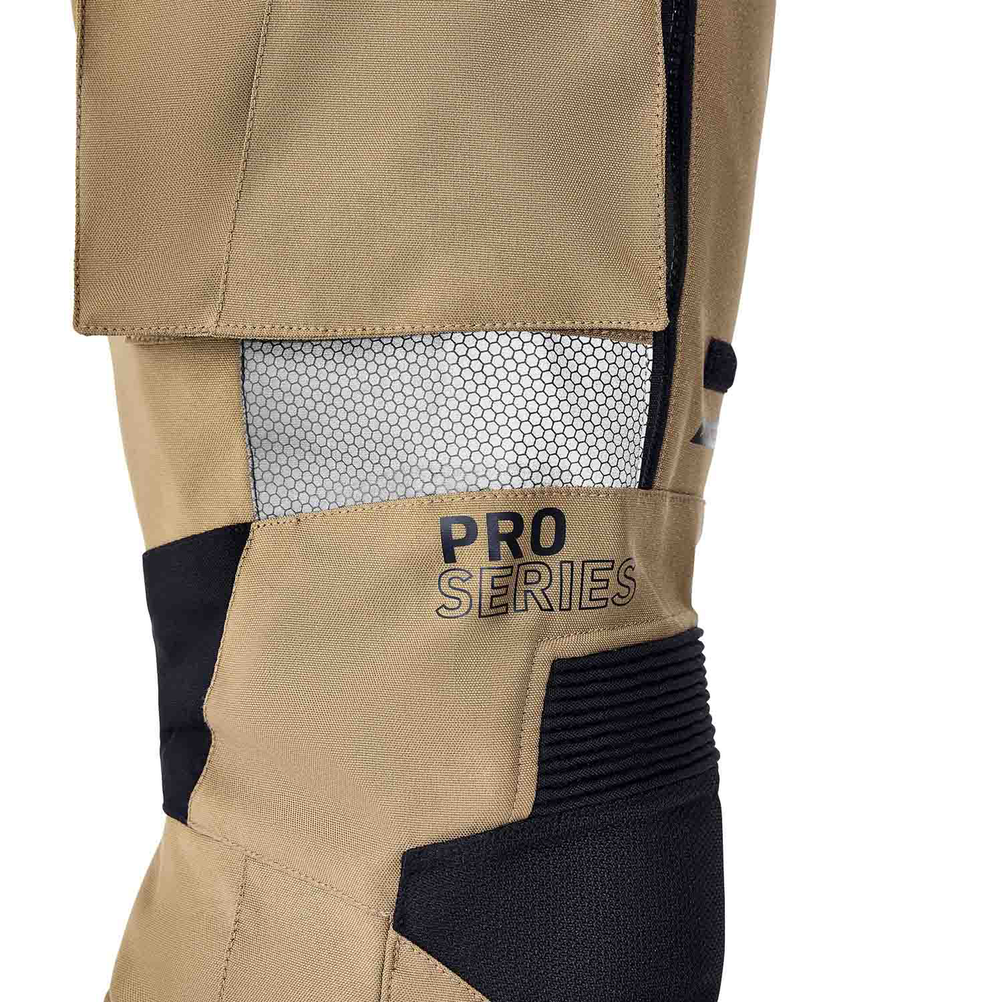 RST Pro Series Adventure D3O Textile Pants - Sand / Black