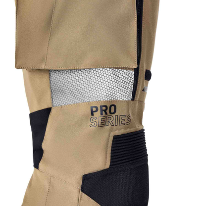 RST Pro Series Adventure D3O Textile Pants - Sand / Black