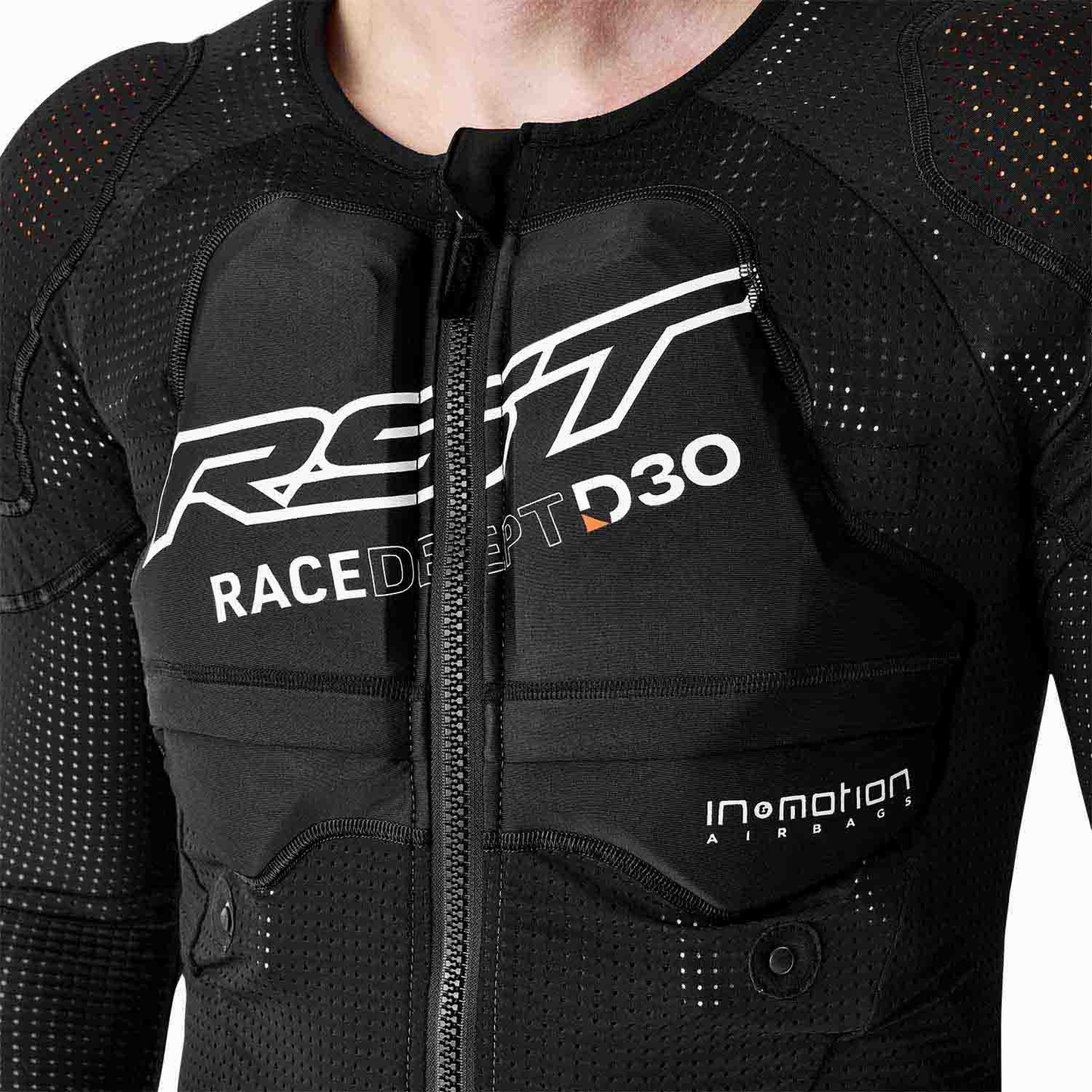 RST Race Dept D3O Performance Airbag Shirt - Black