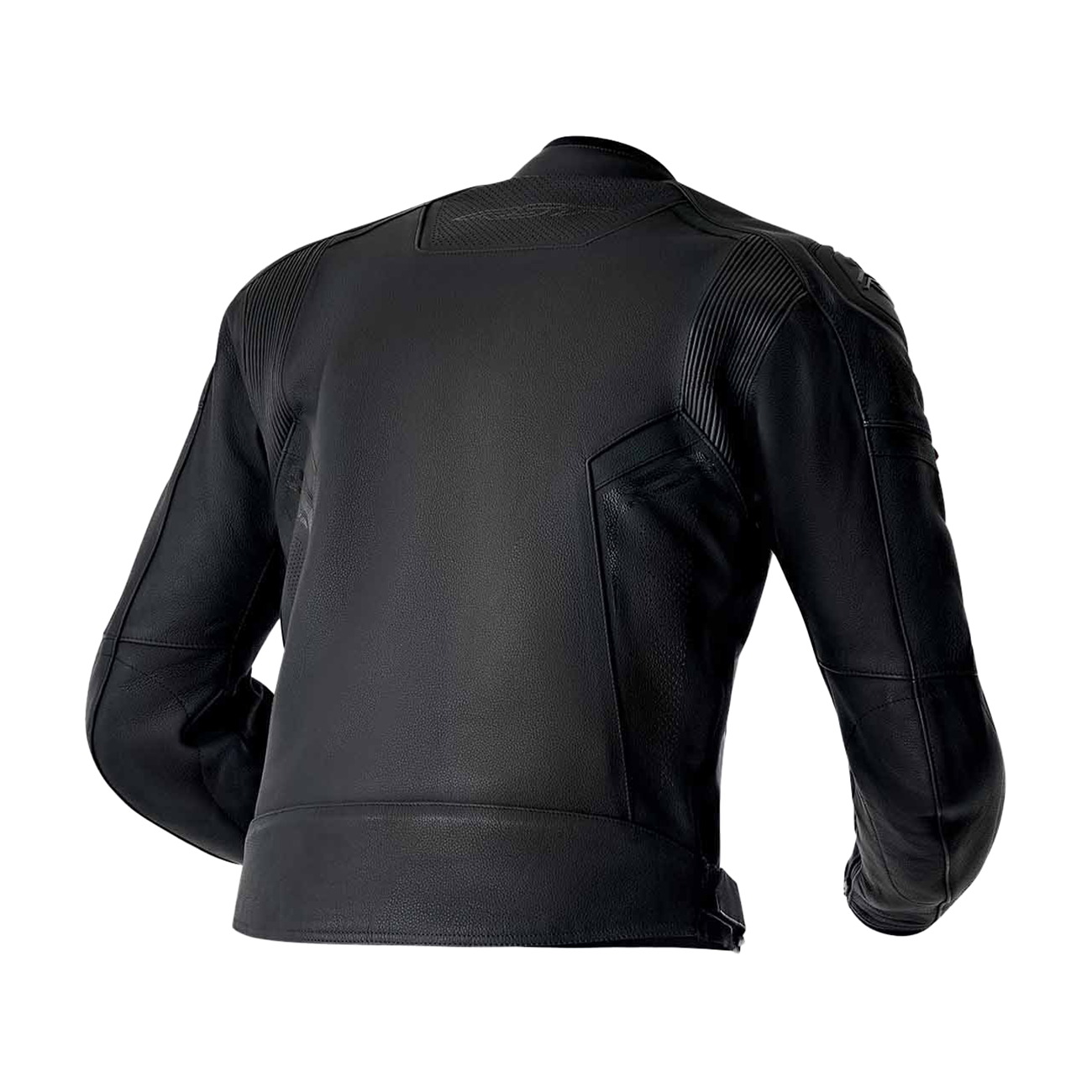 RST S1 D3O Ladies Leather Jacket - Black / Black