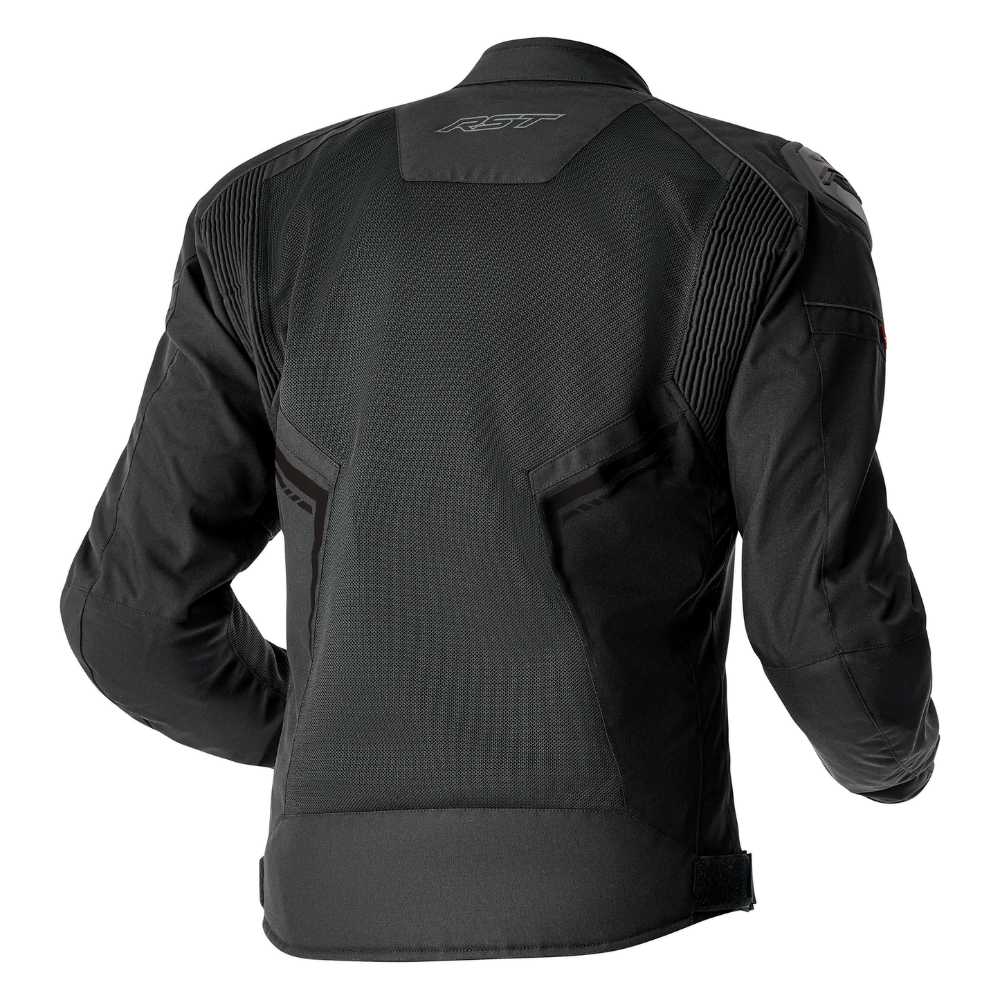 RST S1 Mesh D3O Ladies Textile Jacket - Black / Black
